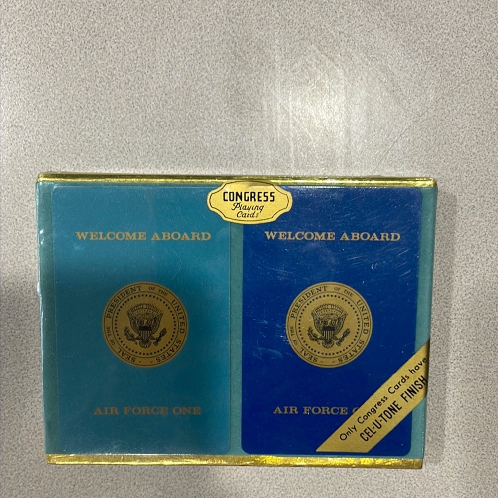 Congress Playing Cards Air Force One Set